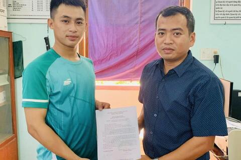 THANH NIÊN QUYẾT TÂM TÌNH NGUYỆN NHẬP NGŨ